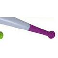 Regular Size White/Purple Inflatable Baseball Bat